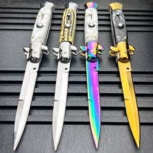 8.75 Inch Italian Stiletto Knife - Collector Finish 68 product image
