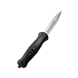 Large Tactical OTF Automatic Knife – Black Handle