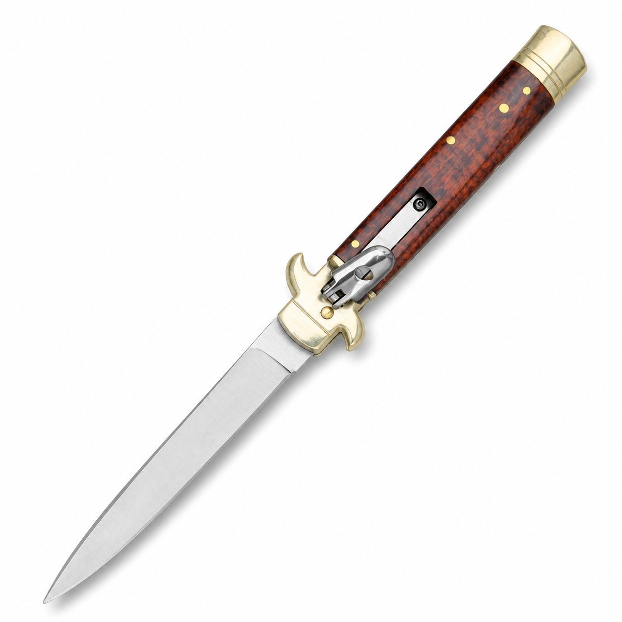 47052-main-white-clean.jpg AKC Leverletto Brass Guard Side-Opening Knife