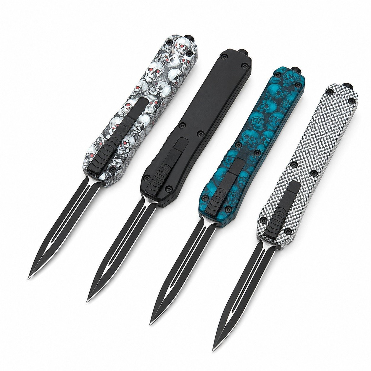 49527-main-white-clean.jpg Butterfly Reaper Plastic Handle OTF Knife